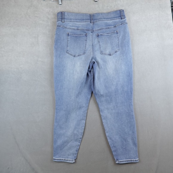 Spanx Skinny Jeans Light Vintage Wash Blue Womens Plus 1X Stretch 20275Q - Picture 8 of 9